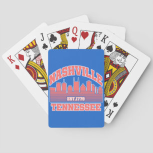 Nashville, Tennessee Spielkarten