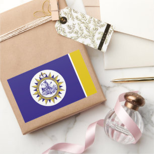 Nashville (Tennessee) Stadtflagge Rechteckiger Aufkleber