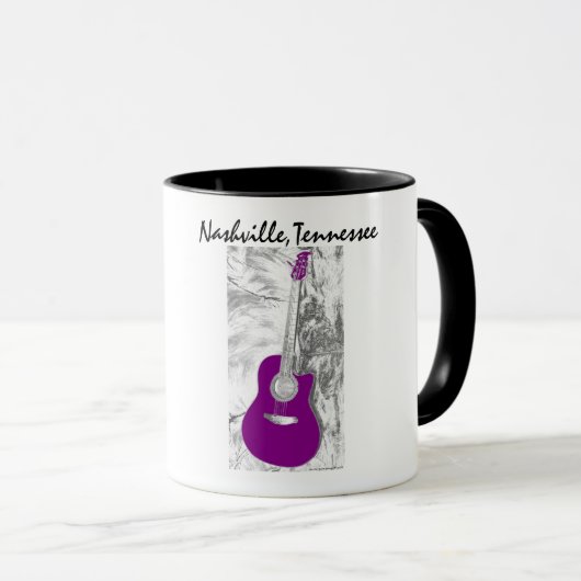 Nashville, Tennessee - Tasse (VorderseiteRechts)