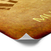 Nashville Tennessee Travel Poster (Ecke)