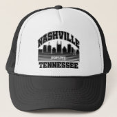 Nashville, Tennessee Truckerkappe (Vorderseite)