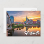 Nashville, Tennessee, USA Postkarte (Vorne/Hinten)