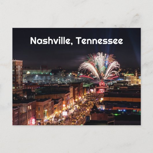 Nashville, Tennessee, USA Postkarte (Vorderseite)