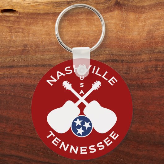Nashville, Tennessee, USA Schlüsselanhänger (Vorderseite)