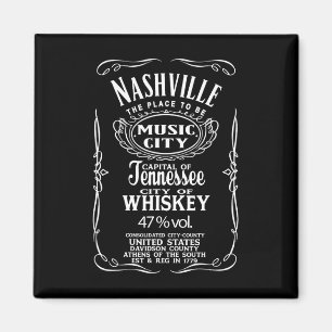 Nashville Tennessee Vereinigte Staaten Usa Western Magnet