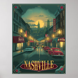 Nashville, Tennessee | VINTAG Poster