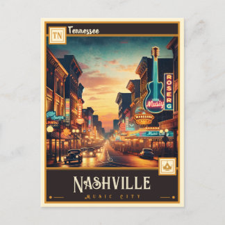 Nashville, Tennessee | VINTAG Postkarte