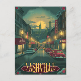 Nashville, Tennessee | VINTAG Postkarte
