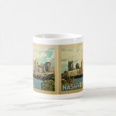 Nashville Tennessee Vintage Reise Kaffeetasse (Mittel)