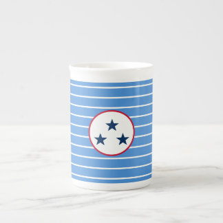 Nashville, Tennessee Volunteer State Tri-Star Porzellantasse