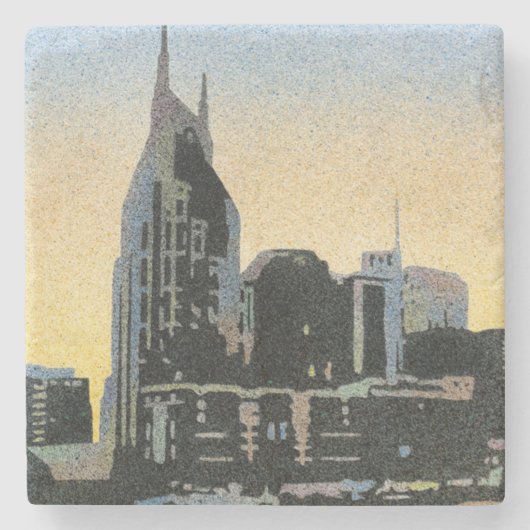 Nashville Tile Steinuntersetzer (Vorderseite)
