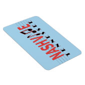 Nashville TN Kühlschrankmagnet Magnet (Rechte Seite)