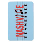 Nashville TN Kühlschrankmagnet Magnet (Vertikal)