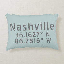 Nashville TN Latitude Longitude Dekokissen