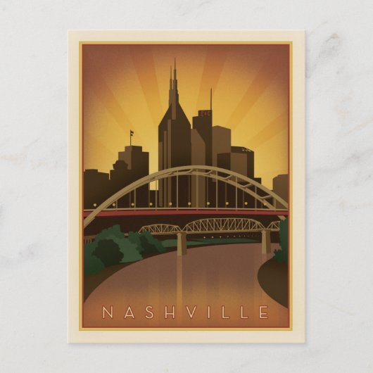 Nashville, TN - Legacy Bridges Postkarte (Vorderseite)