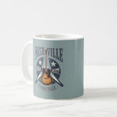 Nashville, TN - Music City USA Kaffeetasse (Vorderseite Links)