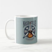 Nashville, TN - Music City USA Kaffeetasse (Links)