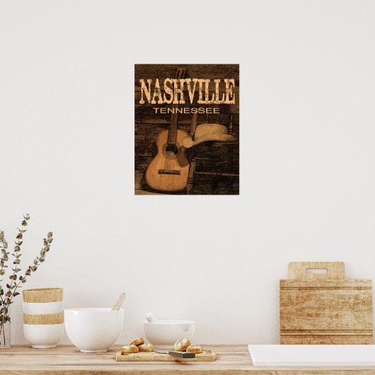 Nashville, TN Poster (Küche)