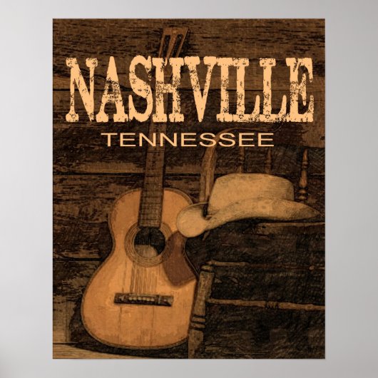 Nashville, TN Poster (Vorne)