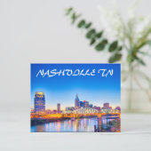 NASHVILLE TN POSTKARTE (Stehend Vorderseite)