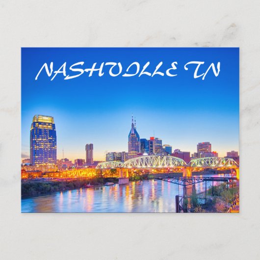 NASHVILLE TN POSTKARTE (Vorderseite)