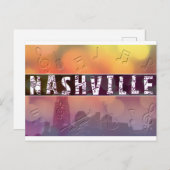 Nashville, TN Retro Postcard Postkarte (Vorne/Hinten)