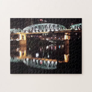 Nashville, TN - Shelby Straßen-Fußgängerbrücke Puzzle