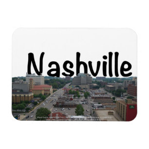 Nashville TN Skyline mit Nashville im Sky Magnet