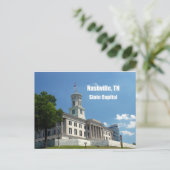 Nashville, TN Staat Hauptstadt Postkarte (Stehend Vorderseite)