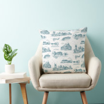 Nashville Toile Twilight auf Weiß
