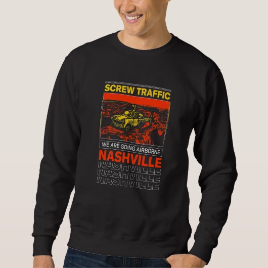 Nashville Traffic Jam Sweatshirt (Vorderseite)