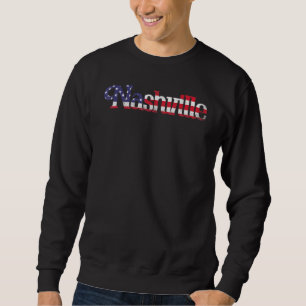 Nashville USA Tennessee Country-Musik Amerikanisch Sweatshirt