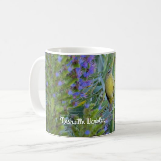 Nashville Warbler Kaffeetasse (Vorderseite Links)