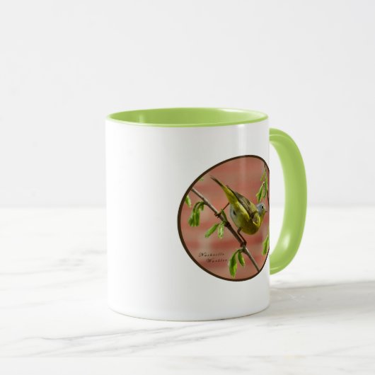 Nashville Warbler-Tasse Tasse (VorderseiteRechts)