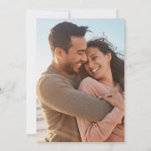 Nashville Wedding | Modern Deko City Skyline Einladung (Rückseite)