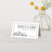 Nashville Wedding | Place Table Name Cards Platzkarte (Rückseite)