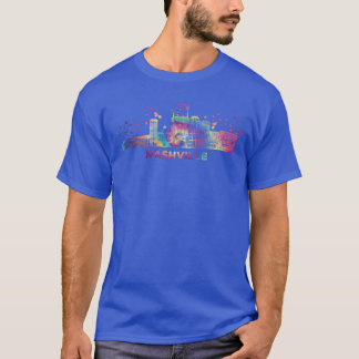Nashvillian Skyline Nashville lustig T-Shirt