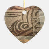 Nashvlle Carpet Heart Keramik Ornament (Hinten)