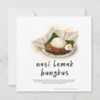 Nasi Lemak Bungkus Malaysia