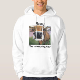 Nasige Kuh, die unterbricht Hoodie