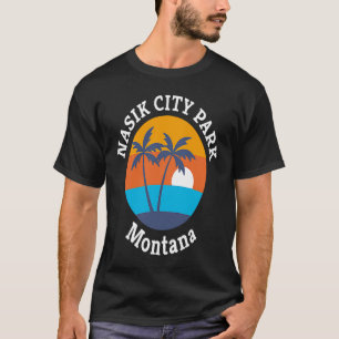 Nasik City Park Beach Montana Sommer Urlaub Souv T-Shirt