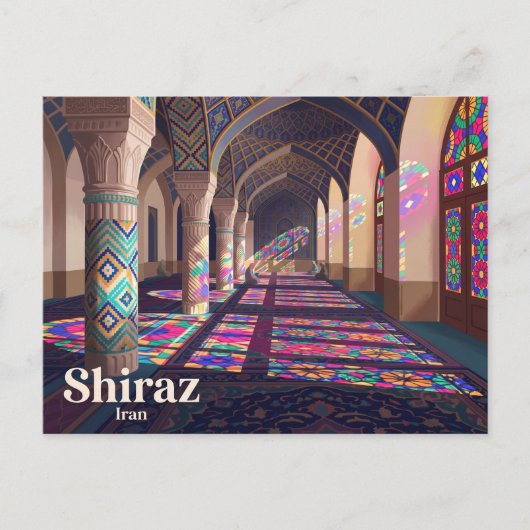 Nasir-ol-Molk-Moschee Iran Postkarte (Vorderseite)