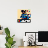 NASPUG Richard Puggy Poster (Heimbüro)
