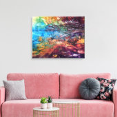 Nass 022 leinwanddruck (Insitu (Wohnzimmer))