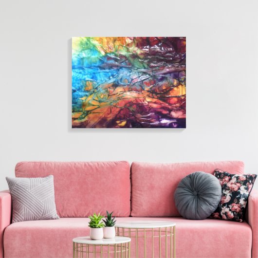 Nass 022 leinwanddruck (Insitu (Wohnzimmer))