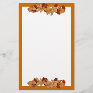 Nass Autumn Leaves Briefpapier