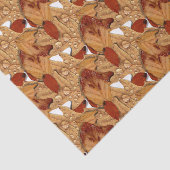 Nass Autumn Leaves Seidenpapier (Ausschnitt)