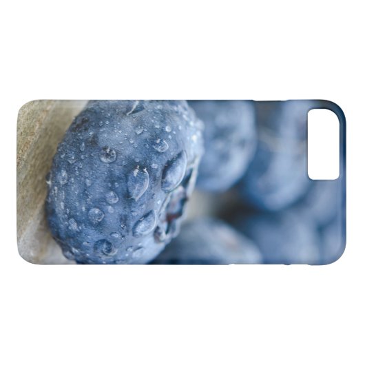 Nass Blueberry Case-Mate iPhone Hülle (Rückseite (Horizontal))