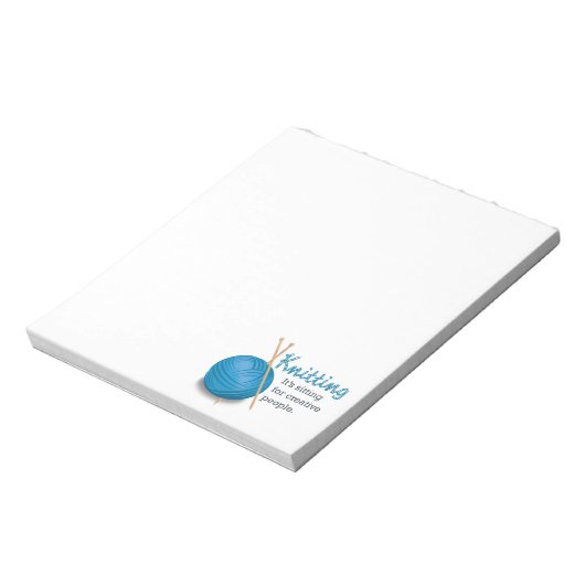 Nass...Es sitzt für kreative Leute. Notizblock (Rotiert)