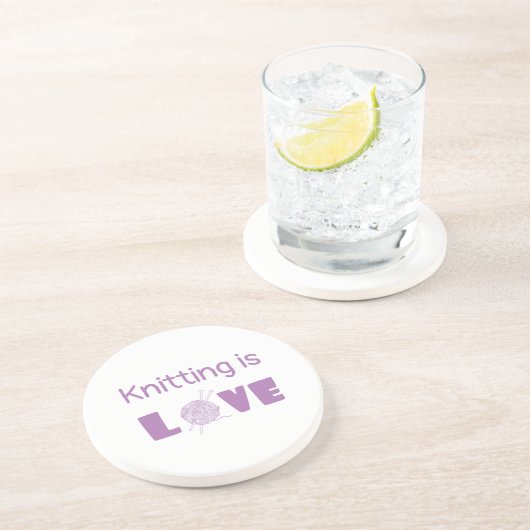 Nass ist Liebe Getränkeuntersetzer (Seite)